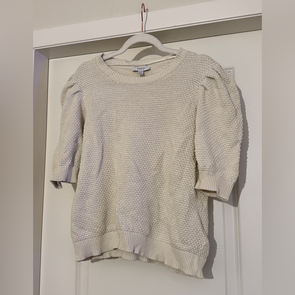 ‼️Fall Sale‼️ Puff sleeve cotton knit